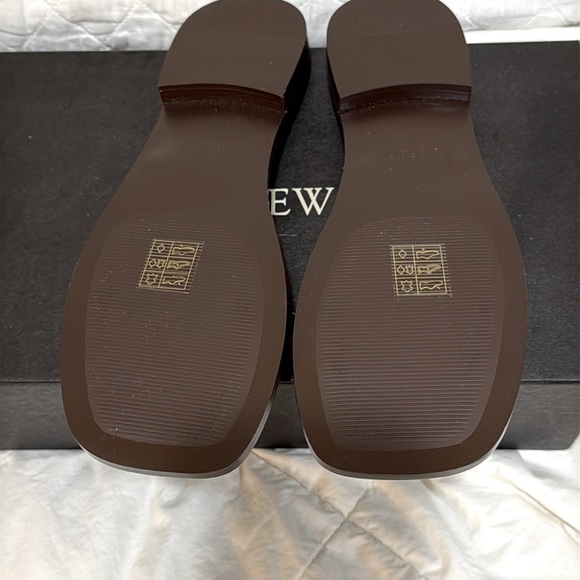 J. Crew Callie sandals in leather cedar brown size 9 NEW - Picture 6 of 8